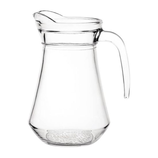 Olympia Glass Jugs 1Ltr Box of 6 URO GF923