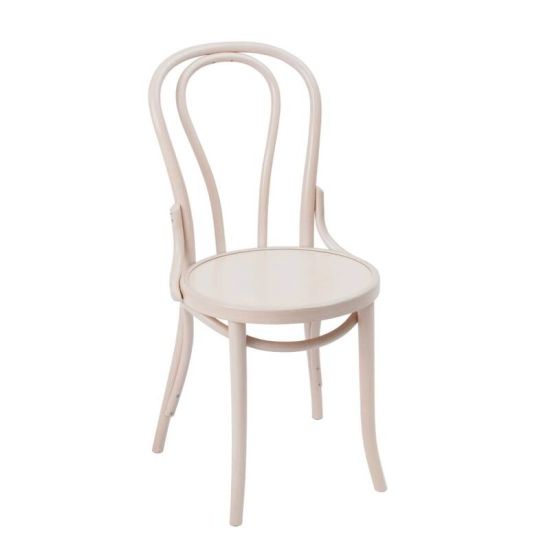 Bolero Bentwood Chairs White (Pack Of 2) URO GF968