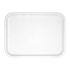 Kristallon Small Polypropylene Fast Food Tray White 345mm