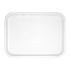 Kristallon Large Plastic Fast Food Tray White 450mm