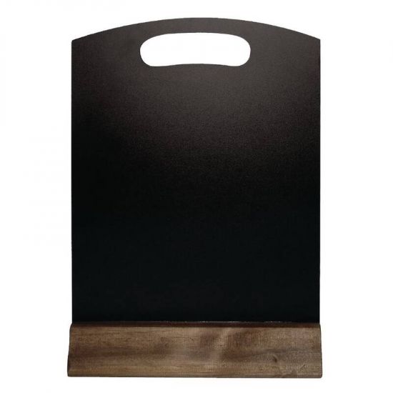 Olympia Wooden Table Top Blackboard 225 X 150mm URO GG110