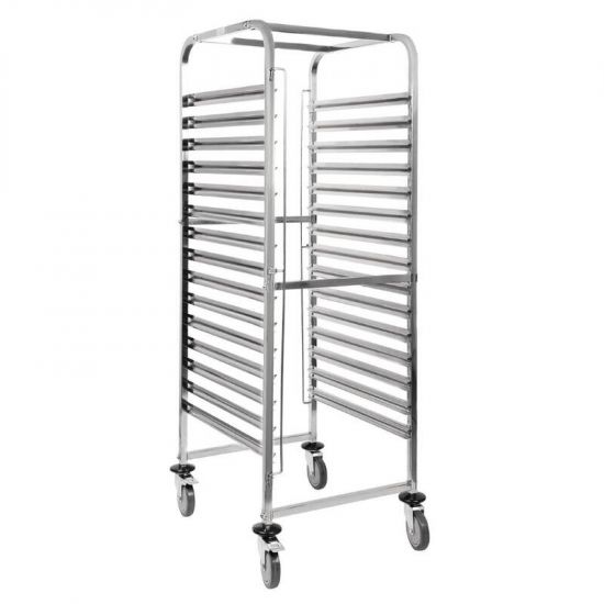 Vogue Gastronorm Racking Trolley 15 Level URO GG499