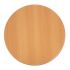 Bolero Pre-drilled Round Table Top Beech 600mm
