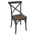 Bolero Black Bentwood Chairs with Backrest (Pack of 2)