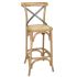 Bolero Wooden Barstool with Backrest