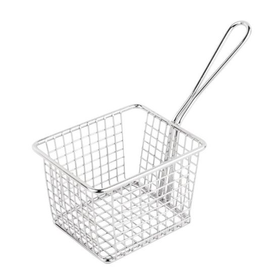 Olympia Chip Basket Square With Handle Large URO GG867 Olympia Chip Basket Square With Handle Large URO GG867