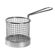 Olympia Chip Basket Round With Handle 95mm