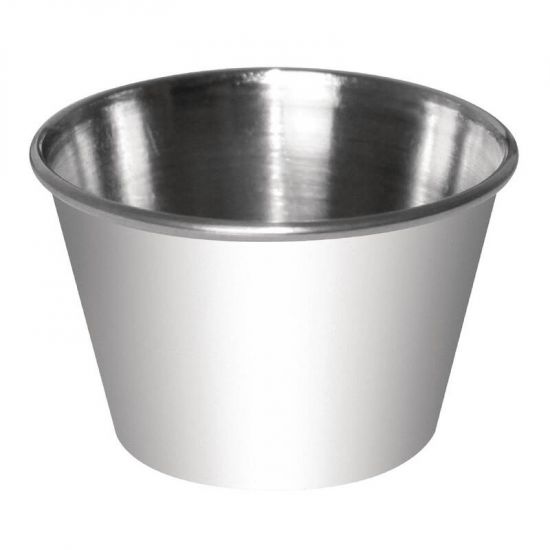 Stainless Steel 70ml Sauce Cups Box of 12 URO GG878