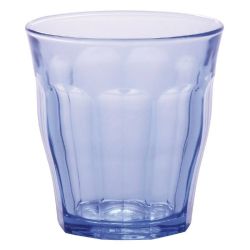 Duralex Picardie Marine Blue Tumblers 310ml (Pack Of 6)
