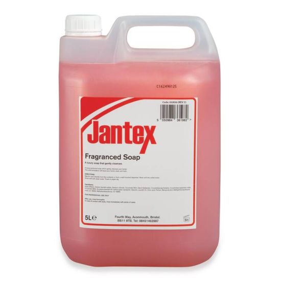 Jantex Fragranced Hand Soap 5Ltr URO GG934 Jantex Fragranced Hand Soap 5Ltr URO GG934