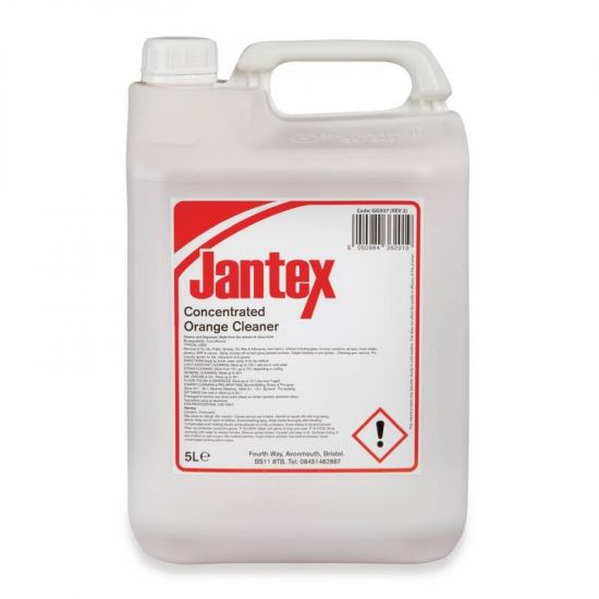 Jantex Orange Based Citrus Cleaner And Degreaser 5Ltr URO GG937