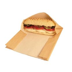 Vegware Compostable Kraft Panini Bags (Pack Of 500) Vegware Compostable Kraft Panini Bags (Pack Of 500)
