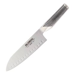 Global G 48 Santoku Fluted Knife 18cm Global G 48 Santoku Fluted Knife 18cm