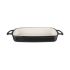 Vogue Black Rectangular Cast Iron Dish 2.8Ltr