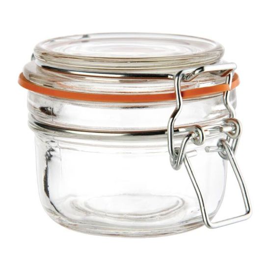 Six Vogue Preserve Jars 125ml URO GH327