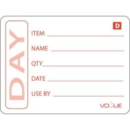 Vogue Dissolvable Prepared Food Labels (Pack of 250)