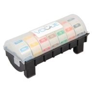 Dissolvable Colour Coded Food Label Starter kit with 1 Inch Dispenser