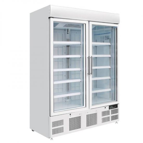 Polar Display Freezer with Light Box 920Ltr URO GH507