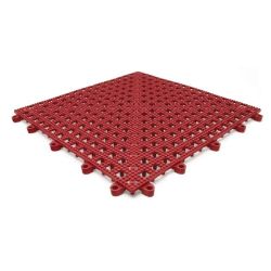 COBA Red Flexi-Deck Tiles (Pack Of 9)