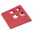 COBA Red Corner Flexi-Deck Tiles (Pack Of 4)