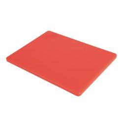 Hygiplas Low Density Red Chopping Board Small Hygiplas Low Density Red Chopping Board Small