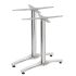 Bolero Aluminium Twin Leg Table Base (Pack Of 2)