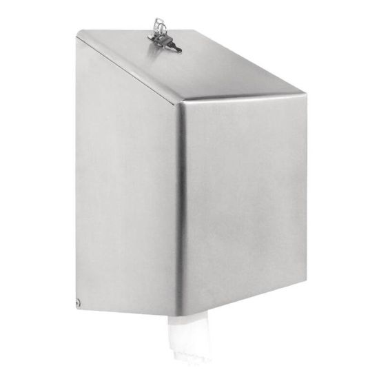Jantex Stainless Steel Centrefeed Roll Dispenser URO GJ030 Jantex Stainless Steel Centrefeed Roll Dispenser URO GJ030