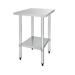 Vogue Stainless Steel Prep Table 600mm Vogue Stainless Steel Prep Table 600mm