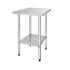 Vogue Stainless Steel Prep Table 600mm