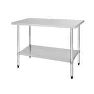 Vogue Stainless Steel Prep Table 1500mm