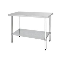 Vogue Stainless Steel Prep Table 1800mm Vogue Stainless Steel Prep Table 1800mm