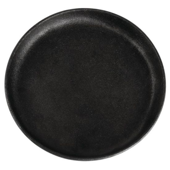 Olympia Round Cast Iron Sizzle Platter URO GJ556 Olympia Round Cast Iron Sizzle Platter URO GJ556