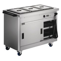 Lincat Panther 670 Series Hot Cupboard With Bain Marie P6B3