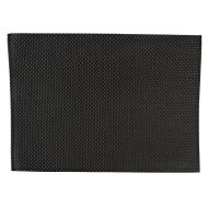 APS PVC Placemat Black (Pack of 6)