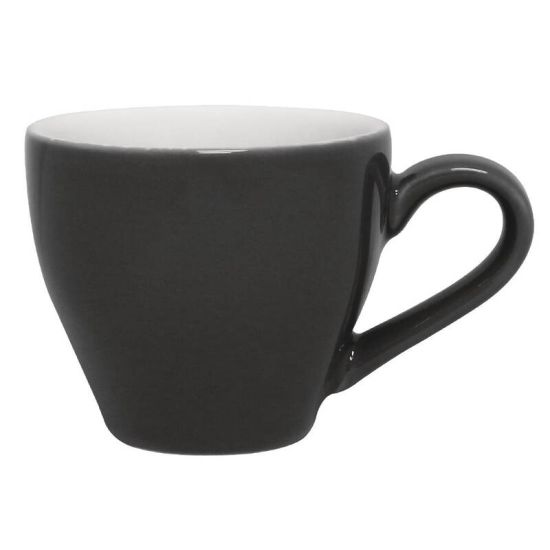 Olympia Cafe Espresso Cups Charcoal 100ml 3.5oz Box of 12 URO GK072 Olympia Cafe Espresso Cups Charcoal 100ml 3.5oz Box of 12 URO GK072