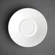 Olympia Cafe Espresso Saucers White 116.5mm (Pack of 12)