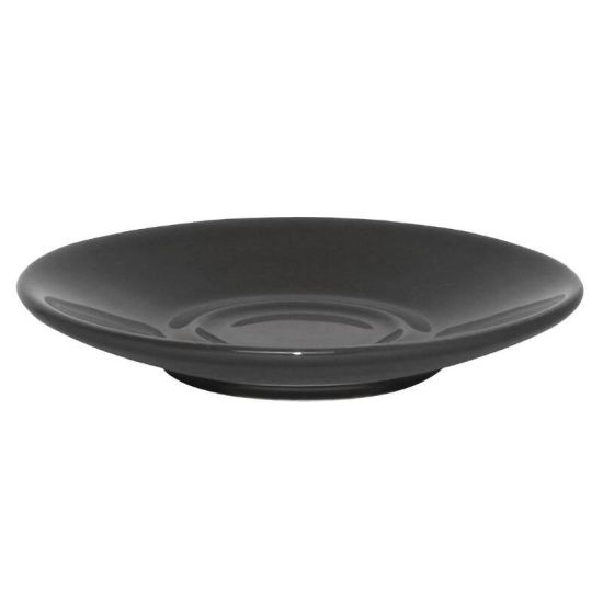Olympia Cafe Espresso Saucers Charcoal Box of 12 URO GK087 Olympia Cafe Espresso Saucers Charcoal Box of 12 URO GK087
