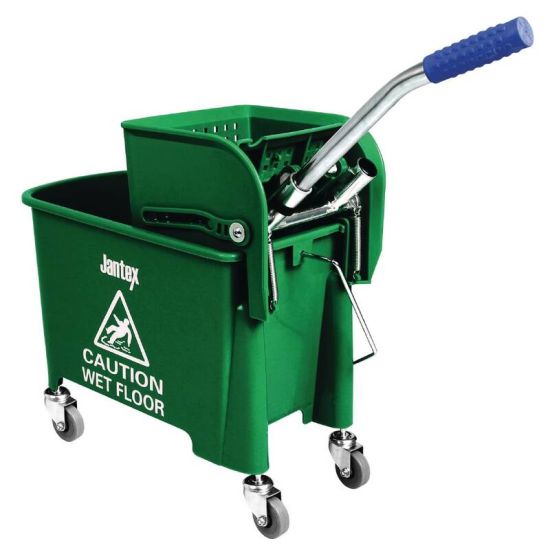 Jantex Kentucky Mop Bucket Green URO GK689 Jantex Kentucky Mop Bucket Green URO GK689