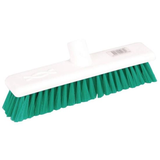 Jantex Soft Hygiene Broom Green 12in URO GK873 Jantex Soft Hygiene Broom Green 12in URO GK873