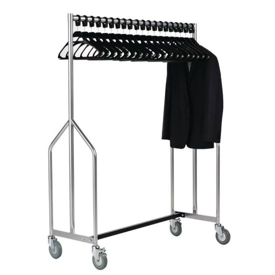 Heavy Duty Z Garment Rail With 20 Hangers URO GK911