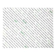 Greaseproof Paper Sheets Fresh And Tasty Print 255 X 203mm (Pack Of 500)