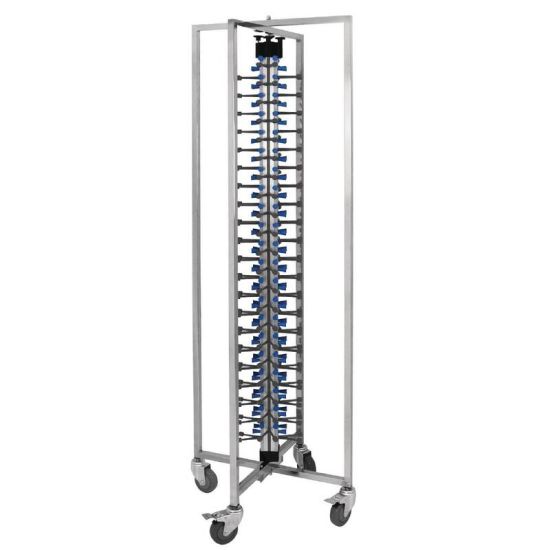 Vogue Mobile Plate Rack 84 Plates URO GK978