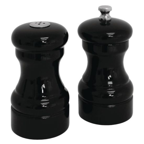 Salt And Pepper Set Black URO GL087 Salt And Pepper Set Black URO GL087
