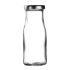 Silver Cap For Mini Milk Bottles (Pack Of 18)