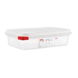 Araven Polypropylene 1/4 Gastronorm Food Containers 1.8Ltr (Pack Of 4)