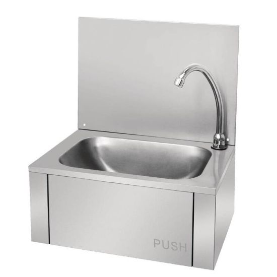 Vogue Stainless Steel Knee Operated Sink URO GL280