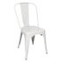 Bolero Bistro Steel Side Chair White (Pack Of 4)