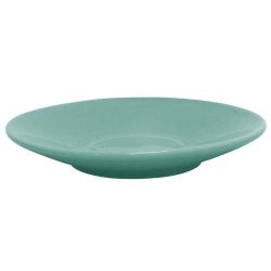 Olympia Cafe Espresso Saucers Aqua 116.5mm (Pack of 12) Olympia Cafe Espresso Saucers Aqua 116.5mm (Pack of 12)