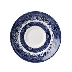 Churchill Vintage Prints Willow Georgian Saucer Blue 141mm (Pack Of 12) Churchill Vintage Prints Willow Georgian Saucer Blue 141mm (Pack Of 12)