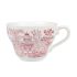 Churchill Vintage Prints Willow Georgian Teacup Cranberry 200ml (Pack Of 12)